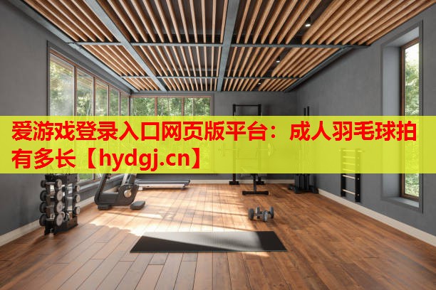 爱游戏登录入口网页版平台：成人羽毛球拍有多长