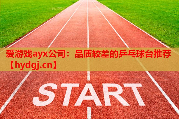 品质较差的乒乓球台推荐 品质较差的乒乓球台推荐